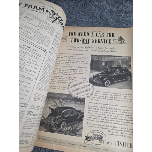 Vtg Hoards Dairyman Magazines 1939 April And May Rare Farm Publications - Picture 4 of 8